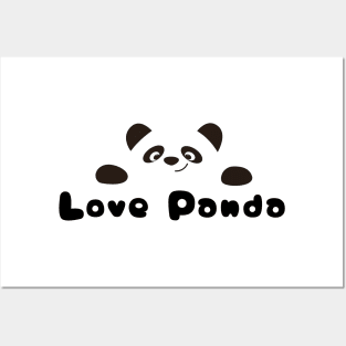 Love Panda, Cute Panda, Panda Lover Posters and Art